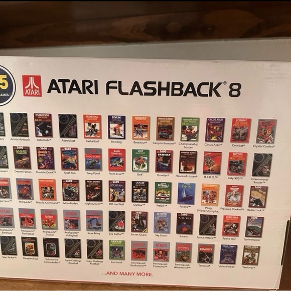 Atari Red Retro Gaming Console - Picture 4 of 4